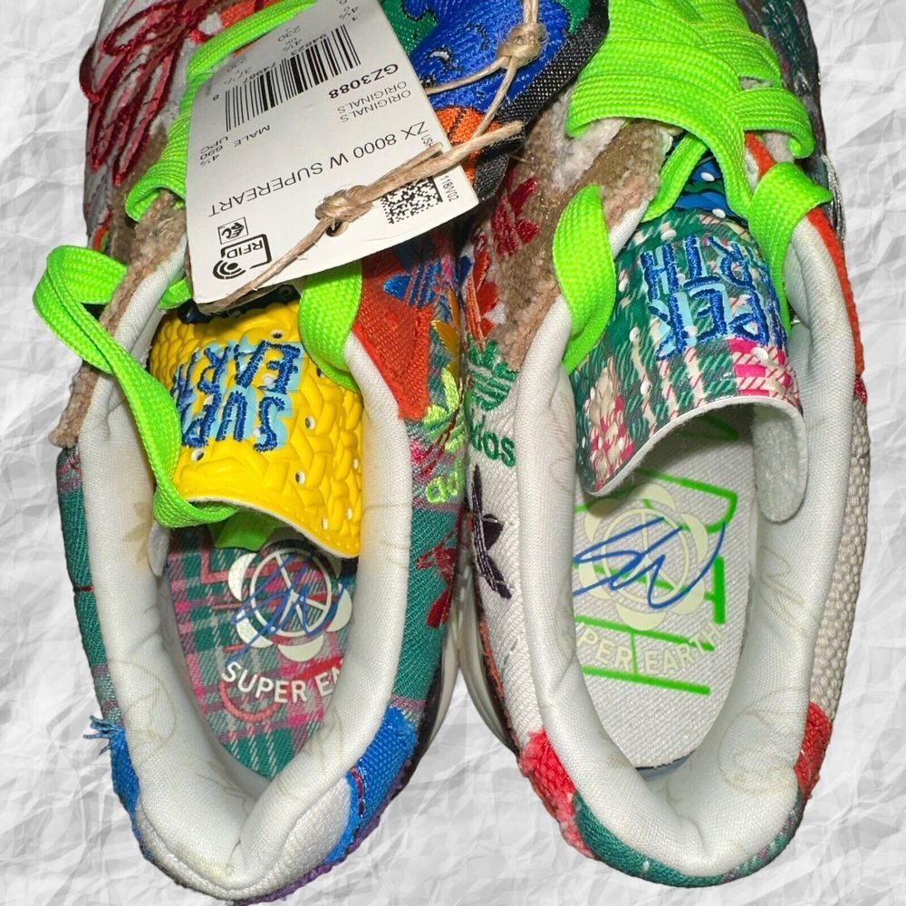 Adidas ZX 8000 x Sean Wotherspoon Super Earth Sneaker GZ3088 Men's Size 5 - Picture 7 of 12